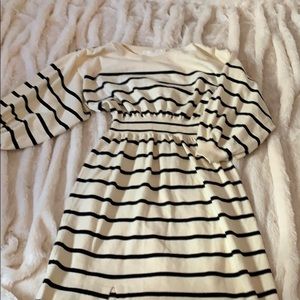 Comfy sweater dress.